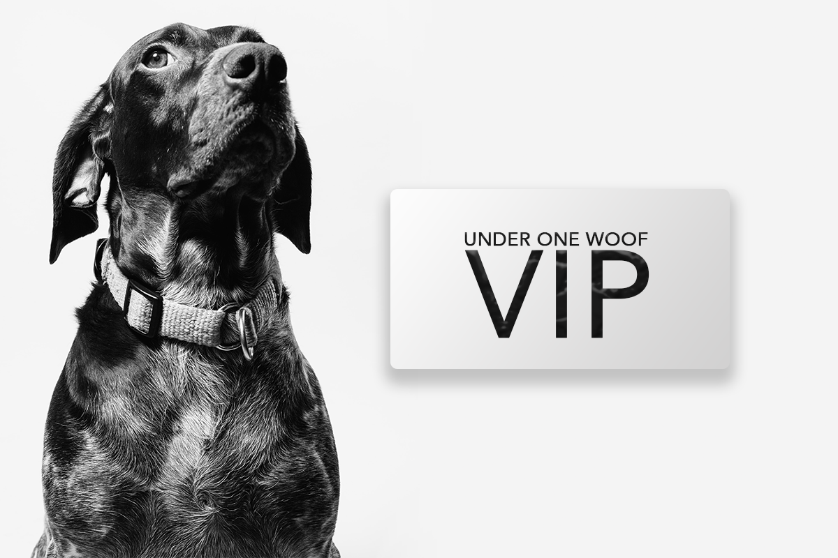 Announcing Under One Woof 2021 VIP Card